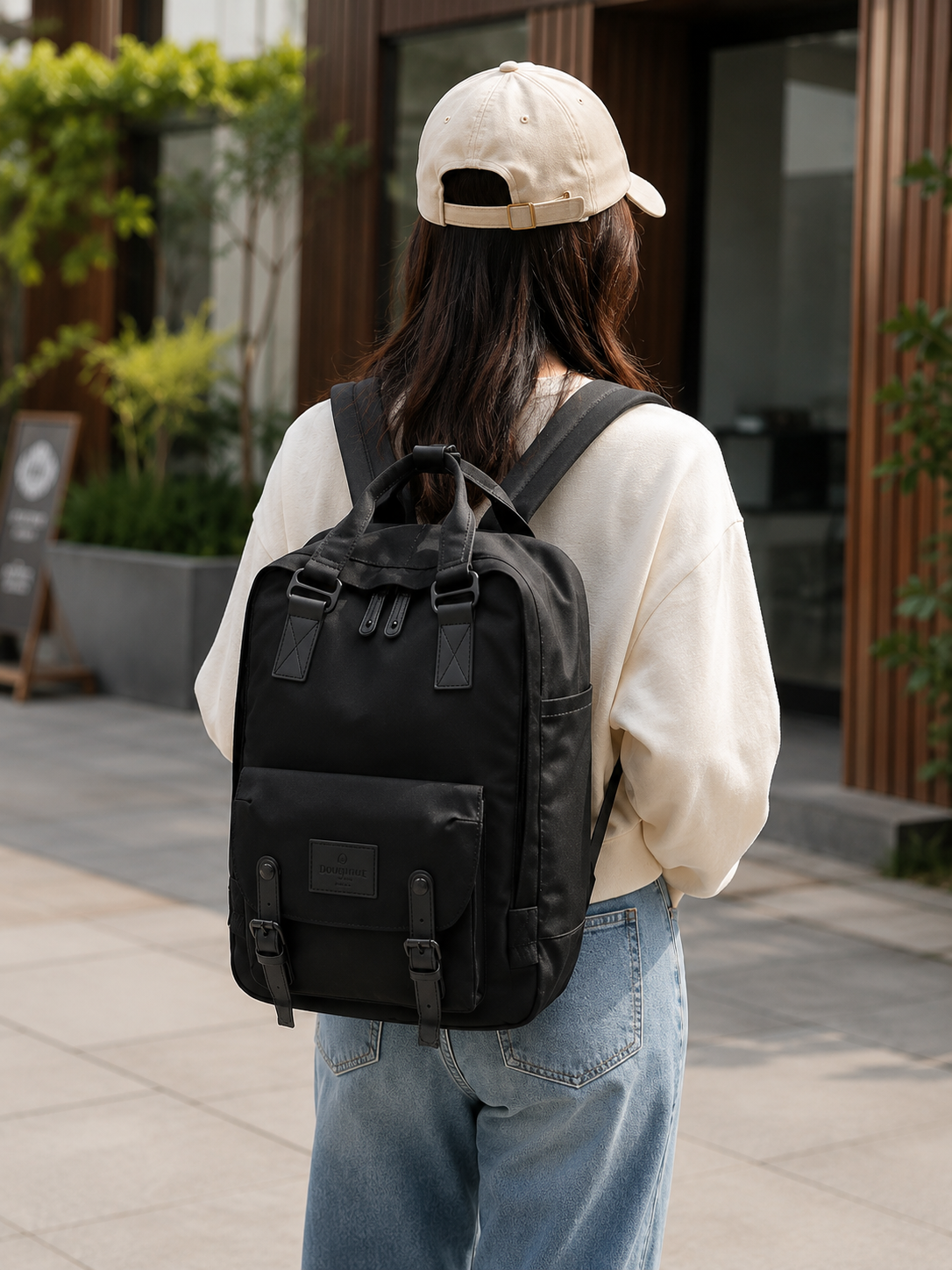 Compact Urban Backpack for Laptop & Everyday Use