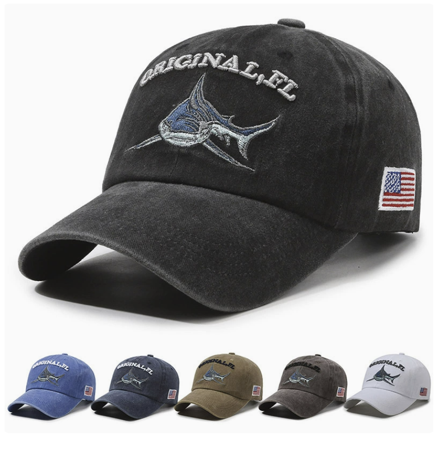 American Hip-Hop Shark Baseball Cap
