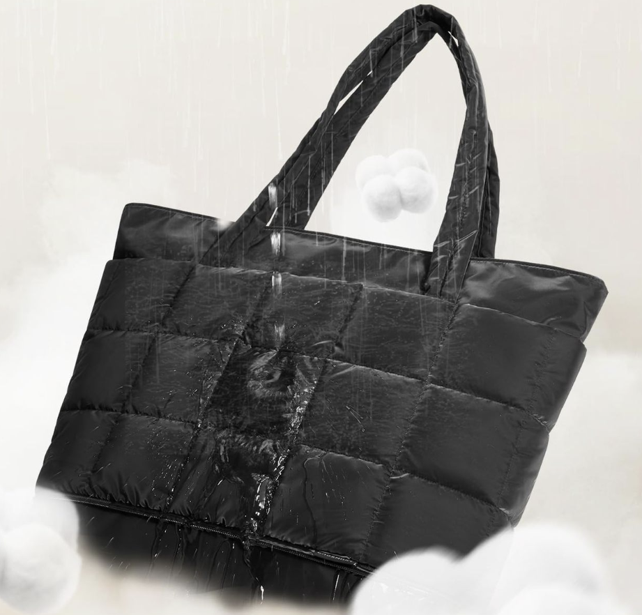 AB-28 travel and storage crossbody bag in black nylon with soft padded body and multiple compartments