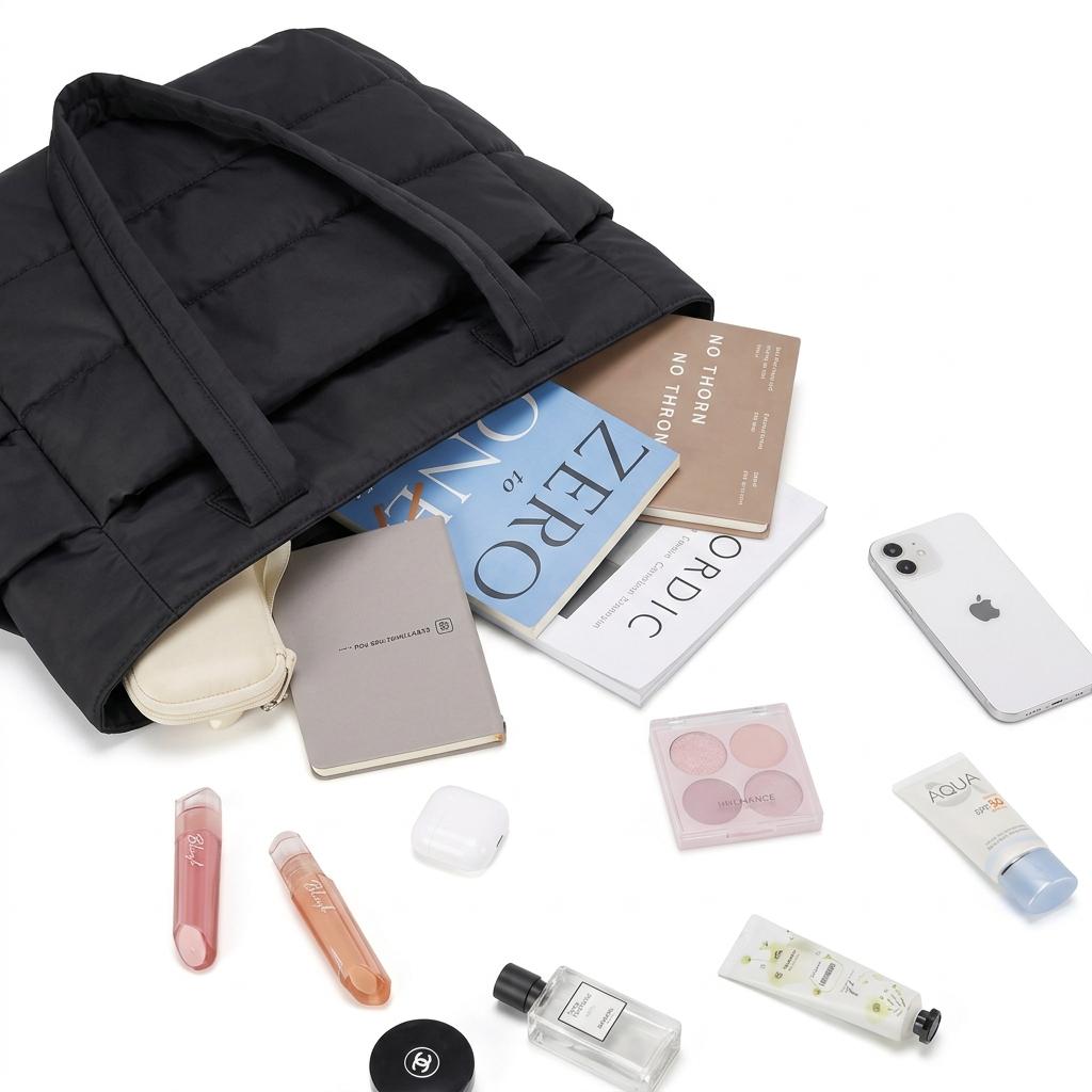 Women's Quilted Crossbody Shoulder Bag