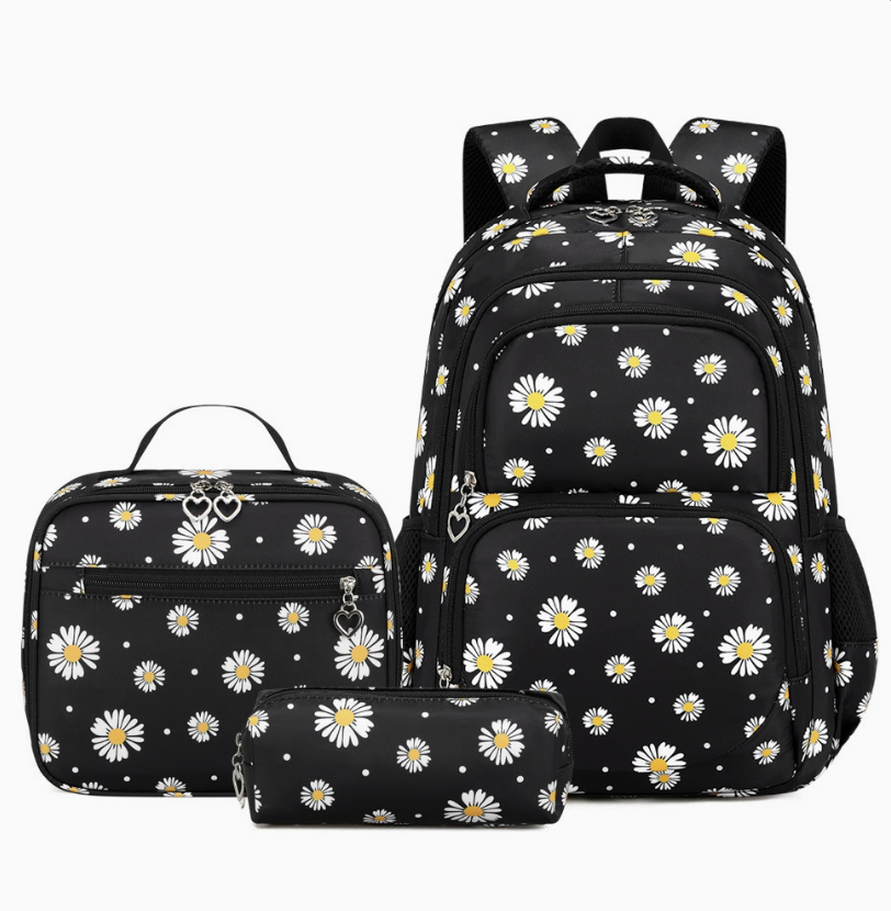 3 piece kids school bag set