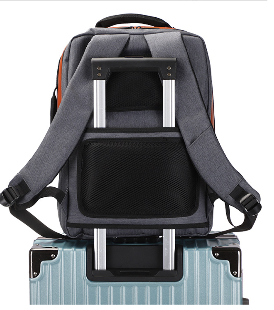 Water-Resistant Laptop Backpack with USB Port
