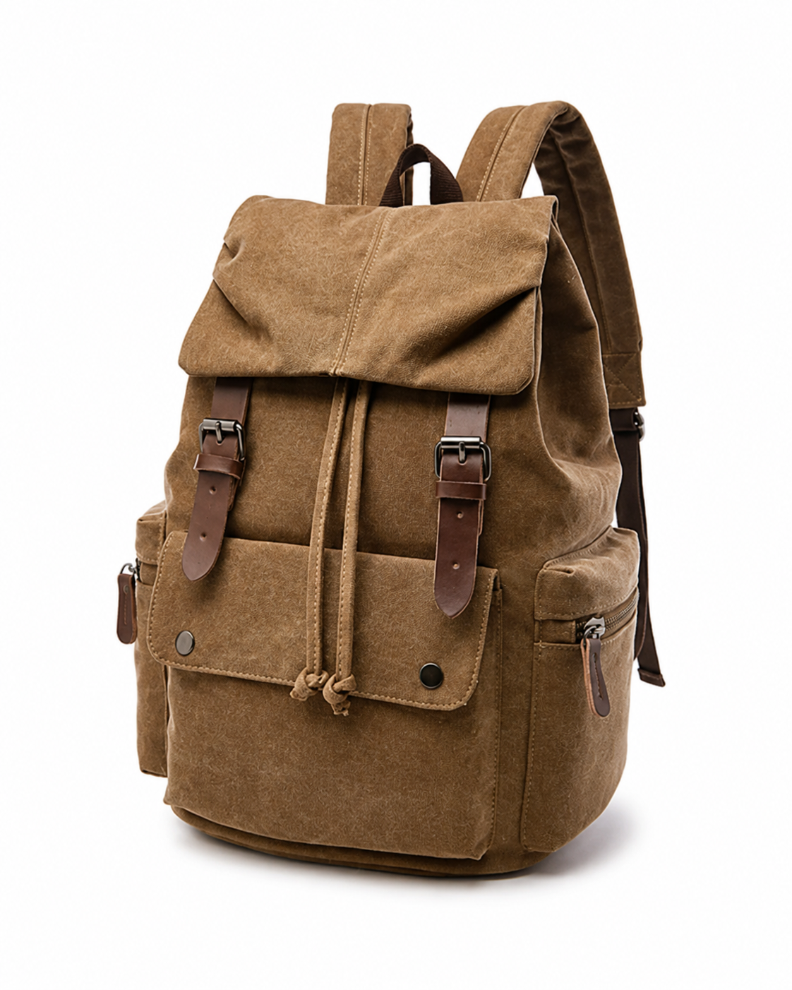 Canvas Laptop Backpack – 15 Inch, 20–35L Capacity
