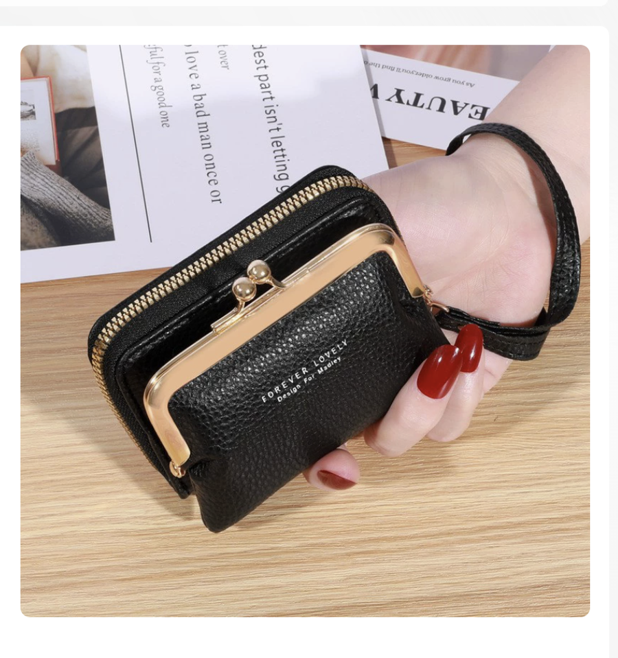 Short multi card coin purse