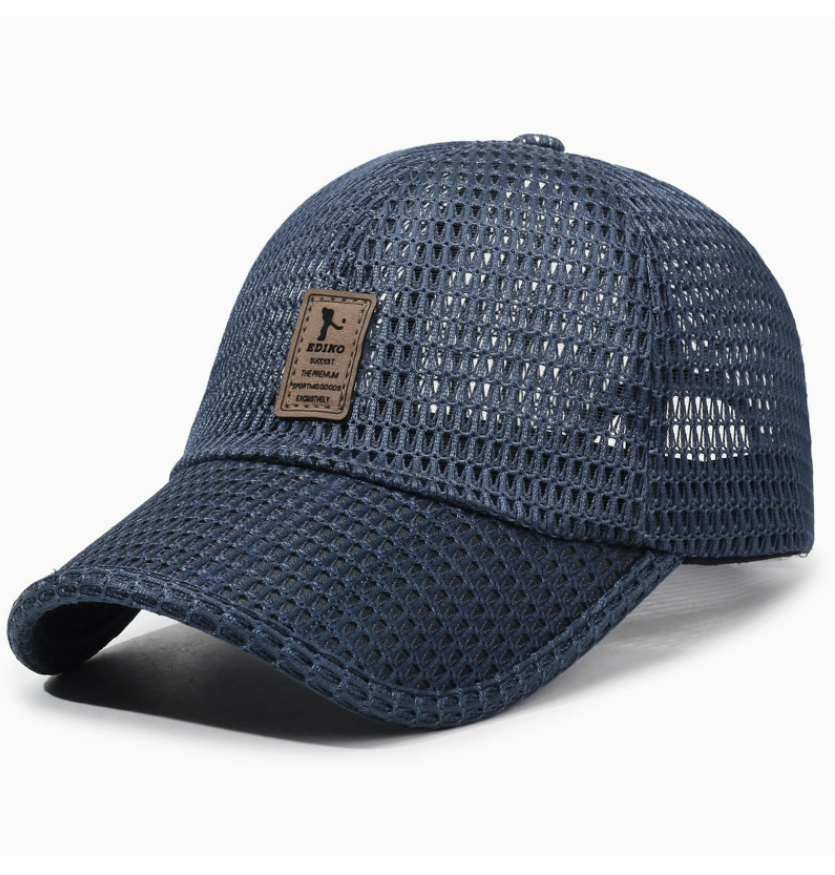 Breathable mesh sunshade baseball cap
