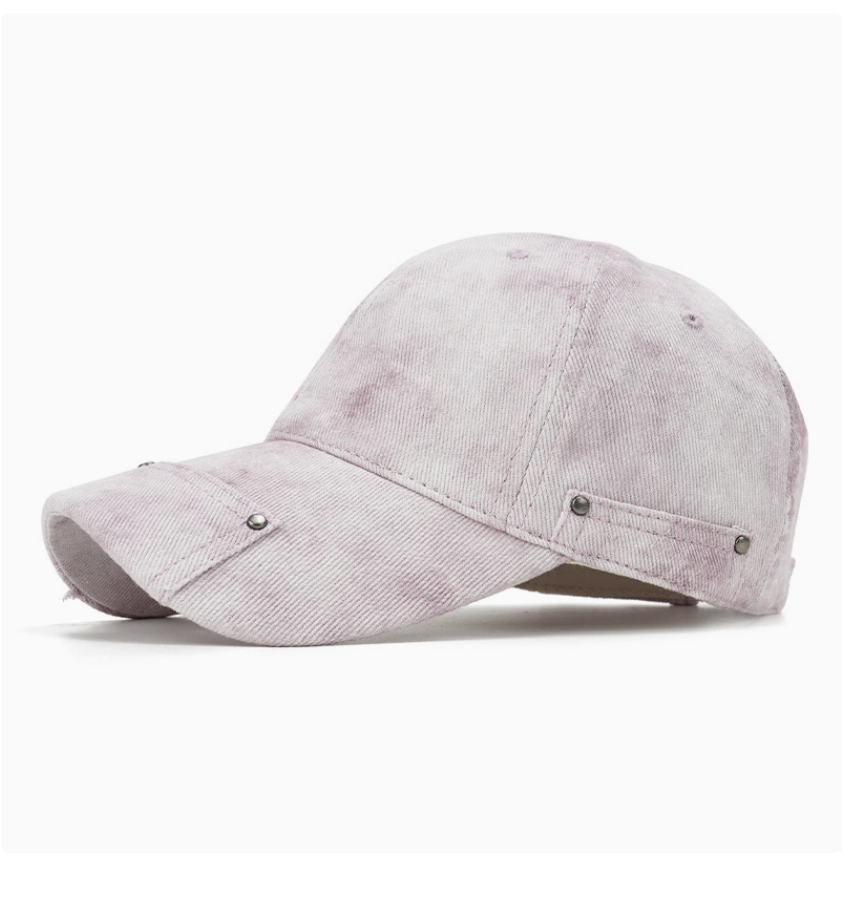 New Tie-Dye Washed Ripped Baseball Cap
