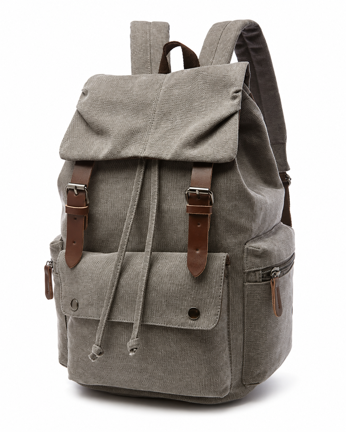 Canvas Laptop Backpack – 15 Inch, 20–35L Capacity