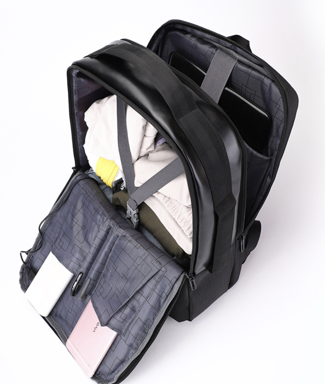 Water-Resistant Laptop Backpack with USB Port
