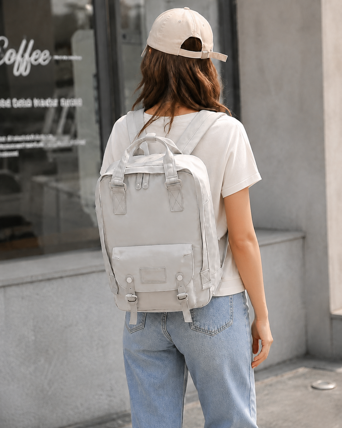 Compact Urban Backpack for Laptop & Everyday Use