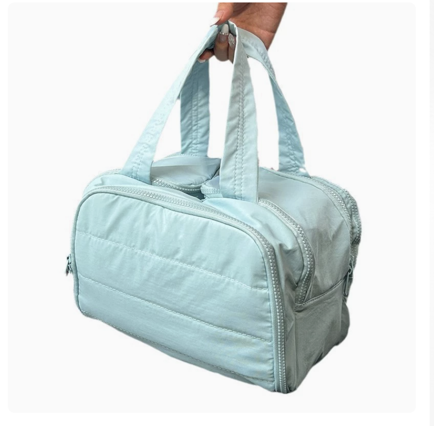 Multi layer makeup bag