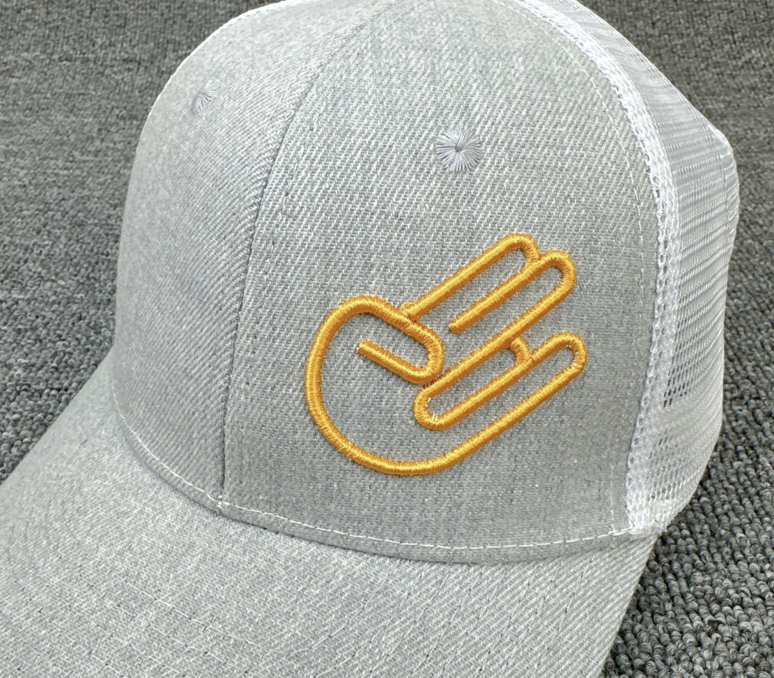 Palm Embroidered Richard Mesh Baseball Cap