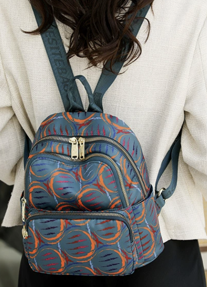 Womens lightweight nylon backpack