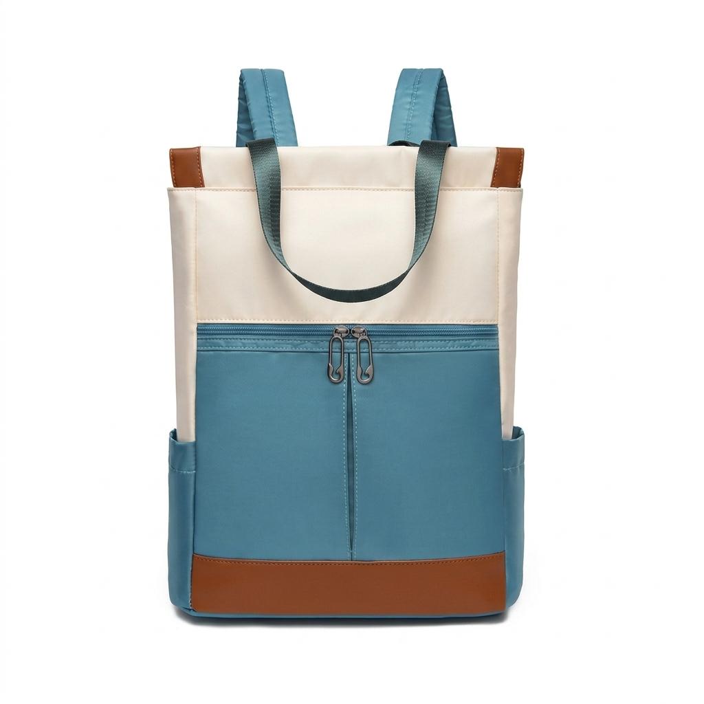 Lightweight Water-Resistant Oxford Everyday Backpack