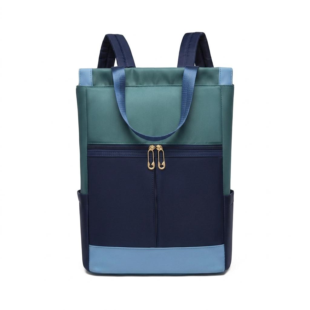 Lightweight Water-Resistant Oxford Everyday Backpack