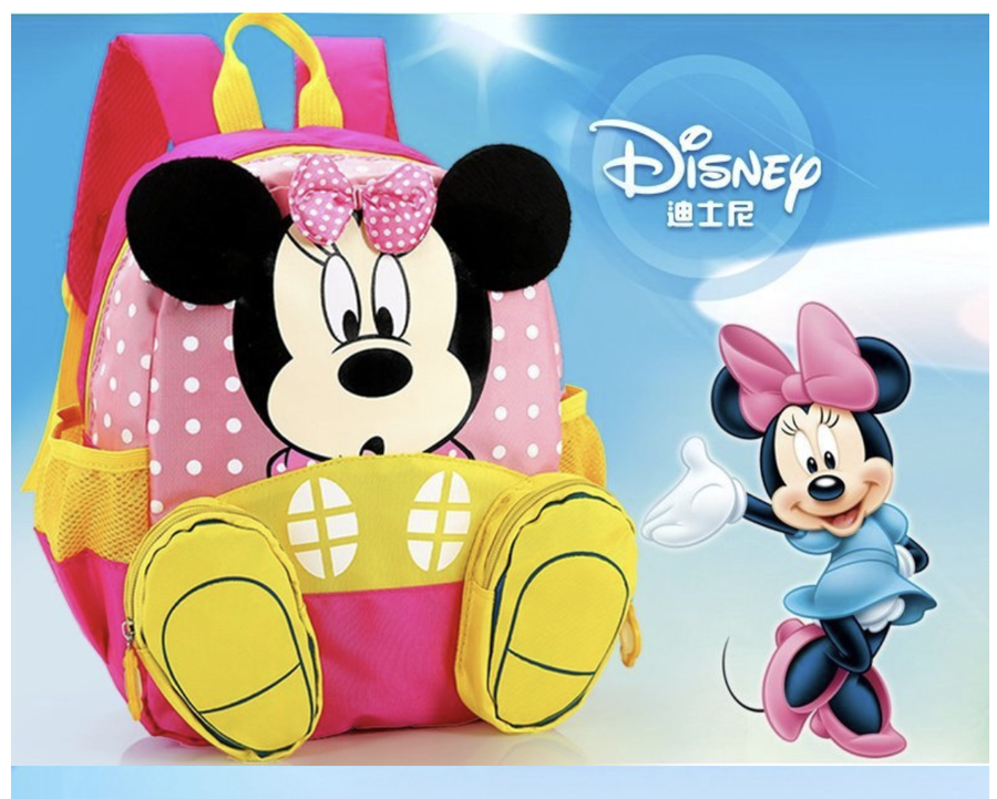 Kindergarten lightweight dual shoulder backpack