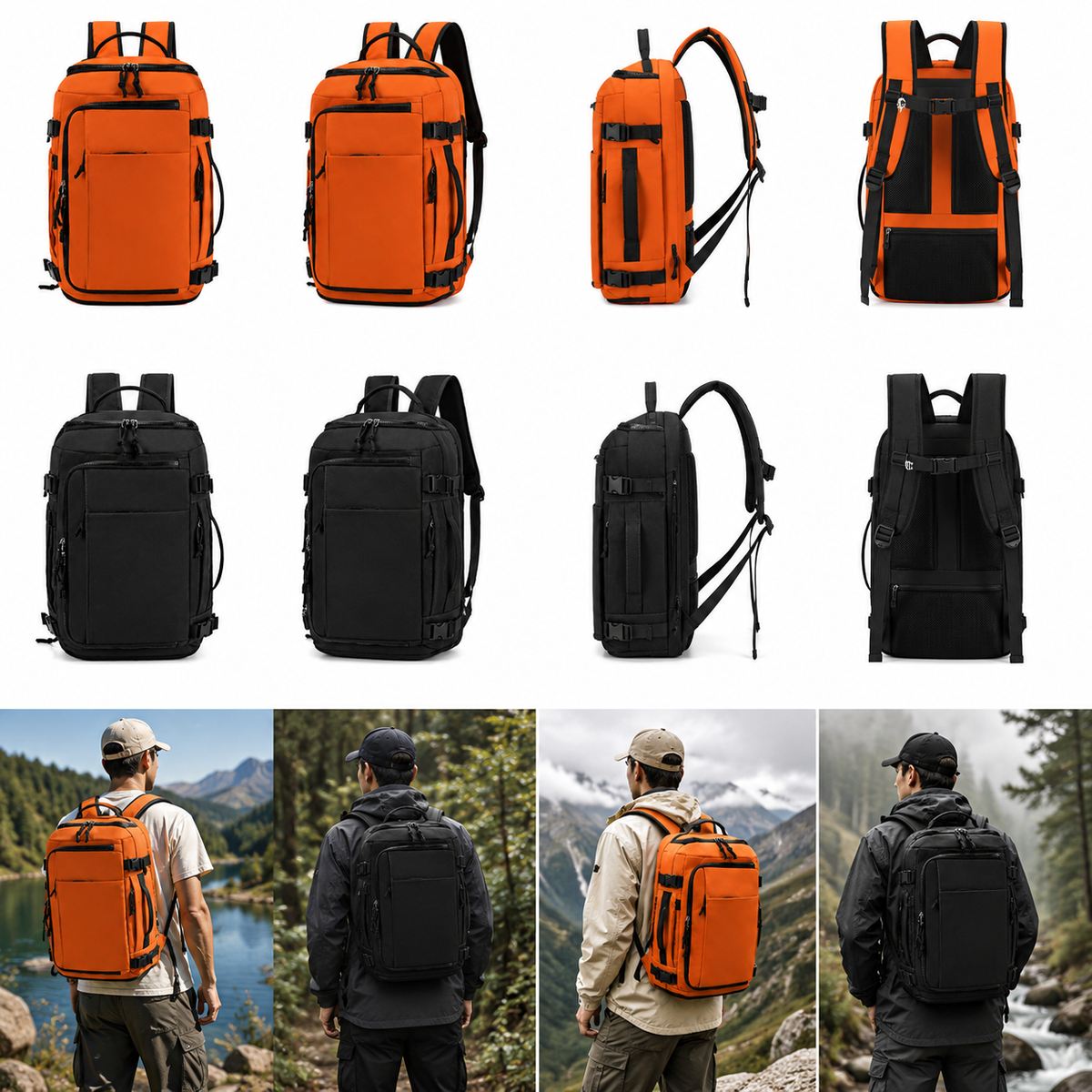 Expandable Business Laptop Backpack