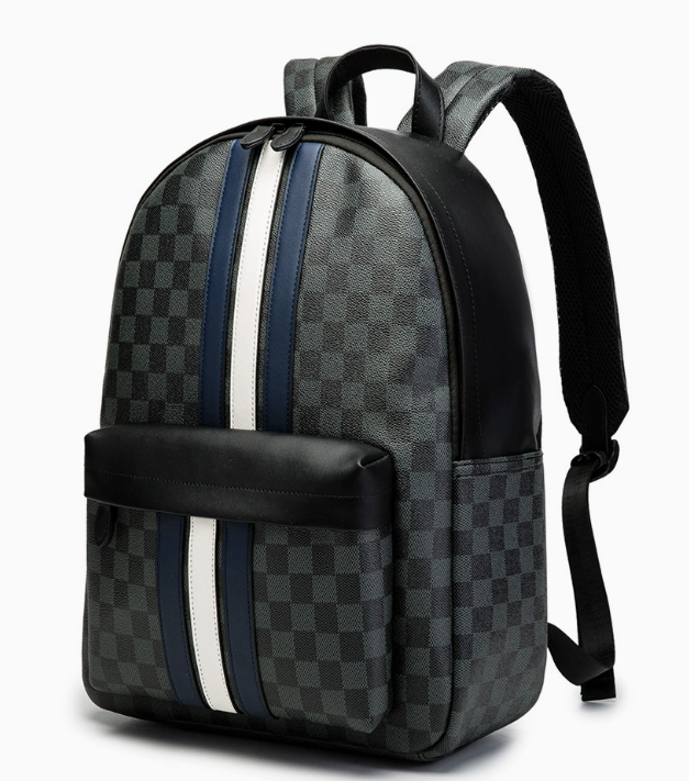 Mens leather backpack