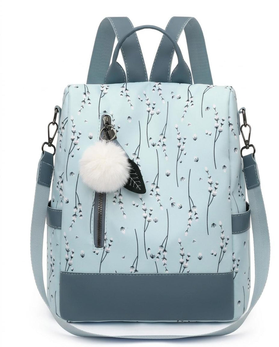 Lightweight oxford backpack hidden pocket